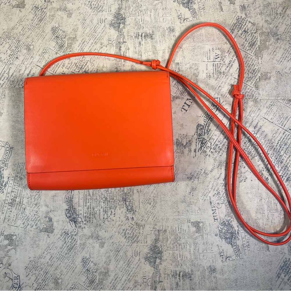 Baggu Compact Leather Crossbody